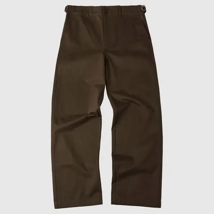 [BUNJANG] ASPESO Officer Chino Pants Brown / 애습 오피서 치노 팬츠 브라운