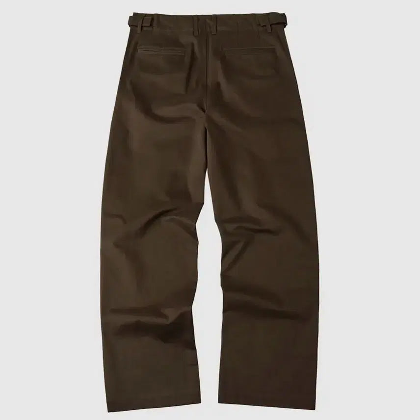 [BUNJANG] ASPESO Officer Chino Pants Brown / 애습 오피서 치노 팬츠 브라운
