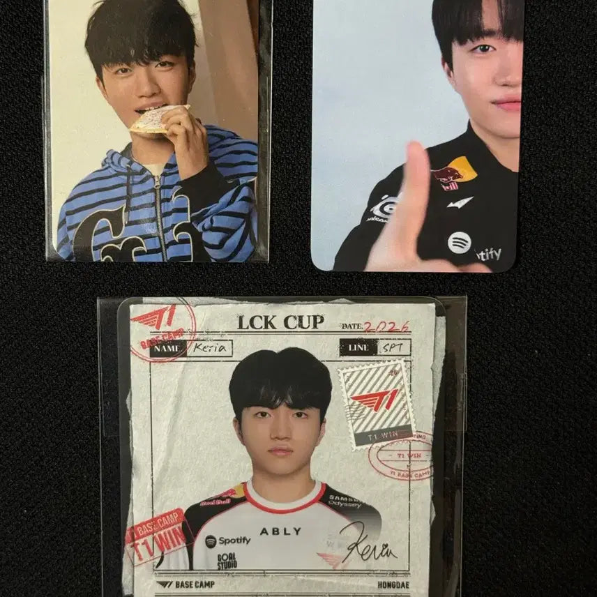 [BUNJANG] T1 Keria Beverage Coaster Bundle Set Photocard / T1 Keria 티원 부스 베켐 코스터 케리아 포카 일괄