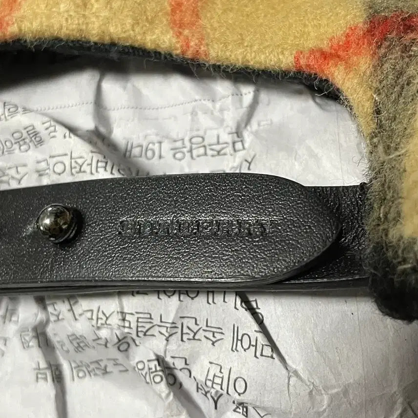[BUNJANG] Burberry Check Wool Blend Baseball Cap XL / [XL]버버리 체크 울 혼방 야구모자