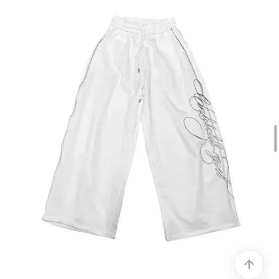 [BUNJANG] noncolmansion White Training Pants / 에이블리 noncolmansion 화이트 트레이닝팬츠