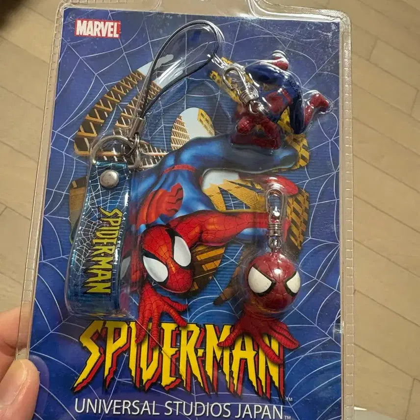 [BUNJANG] Universal Studios Japan Spider-Man 2003 Keyring / 유니버셜 스튜디오 재팬 스파이더맨 2003 키링