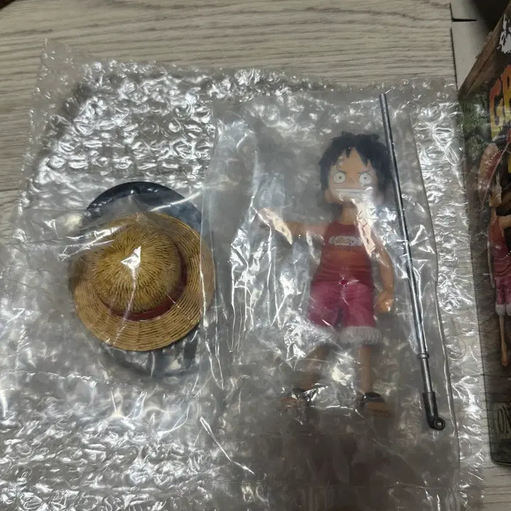 [BUNJANG] One Piece Grandline Children ASL Figure Bundle / [개봉양품/금고] 원피스 그랜드라인 칠드런 ASL 루피 사보 에이스
