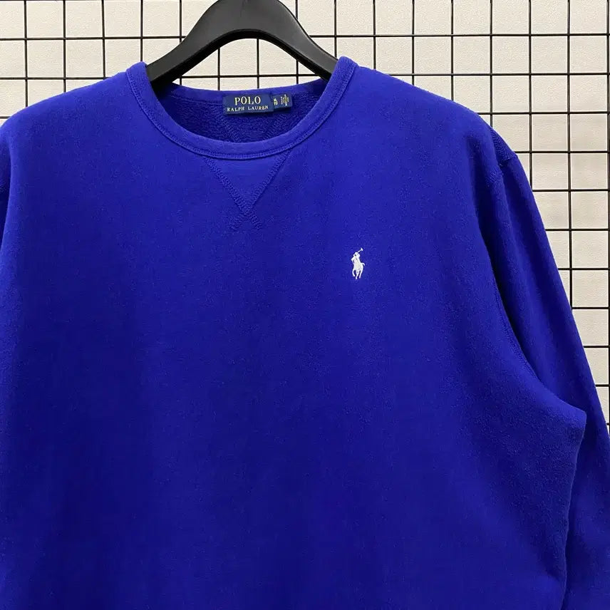 [BUNJANG] Polo Ralph Lauren New Model Sweatshirt Blue 2XL / <2XL> 폴로 랄프로렌 신형 맨투맨 블루