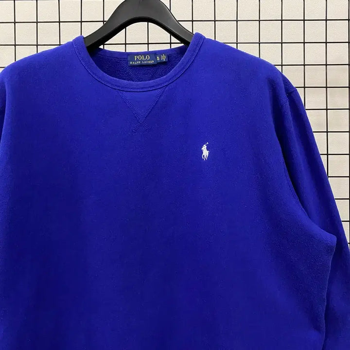 [BUNJANG] Polo Ralph Lauren New Model Sweatshirt Blue 2XL / <2XL> 폴로 랄프로렌 신형 맨투맨 블루