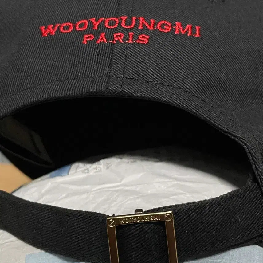[BUNJANG] Wooyoungmi Paris Ball Cap Black / [F] 우영미 파리 볼캡 블랙
