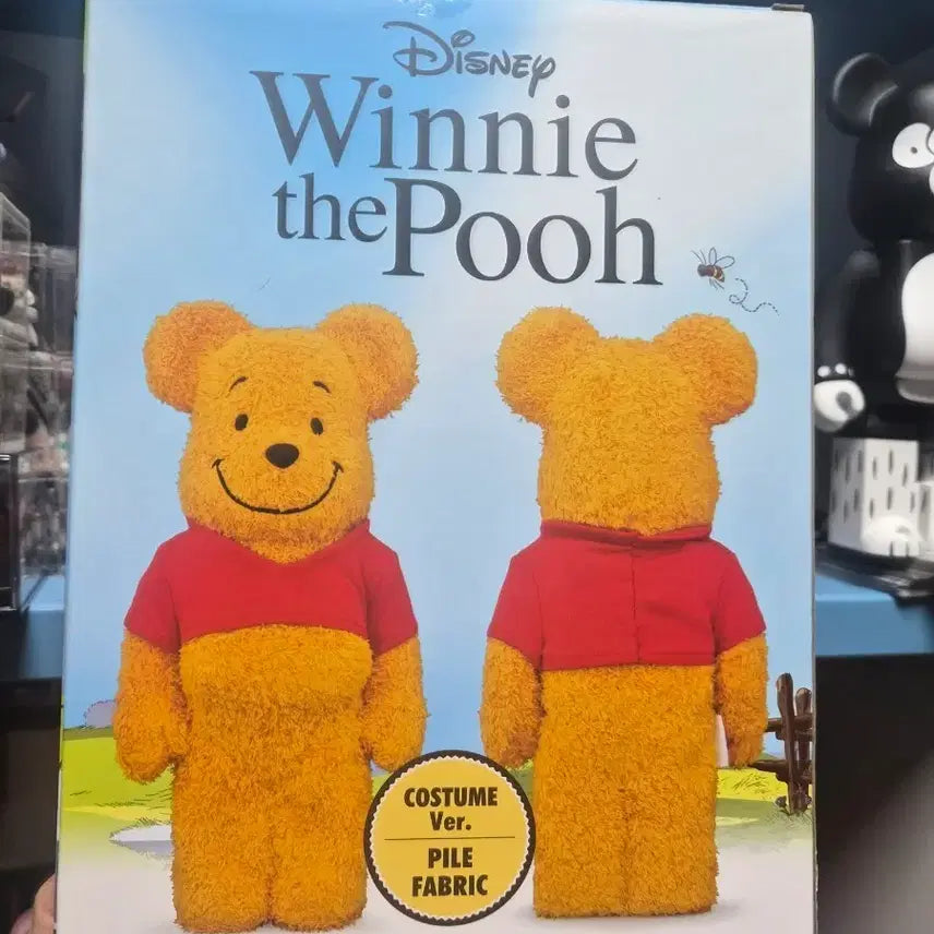 [BUNJANG] Bearbrick 400% Winnie the Pooh Costume Version / 베어브릭 400% 곰돌이 푸 코스튬버전