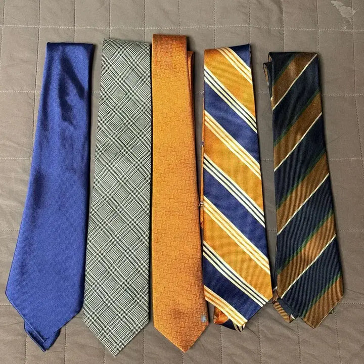 [BUNJANG] Franco Minucci, Tom Ford, Hermes, Drakes, Paul Stuart Neckties Bundle / 세븐폴드, 톰포드, 에르메스, 드레익스, 폴스튜어트 넥타이