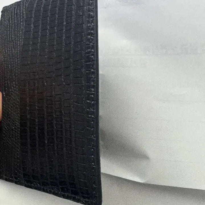 [BUNJANG] Montblanc Meisterstück Crocodile Leather Card Wallet / (미사용) 럭셔리 마이스터스튁 몽블랑 카드 지갑 6칸 악어가죽
