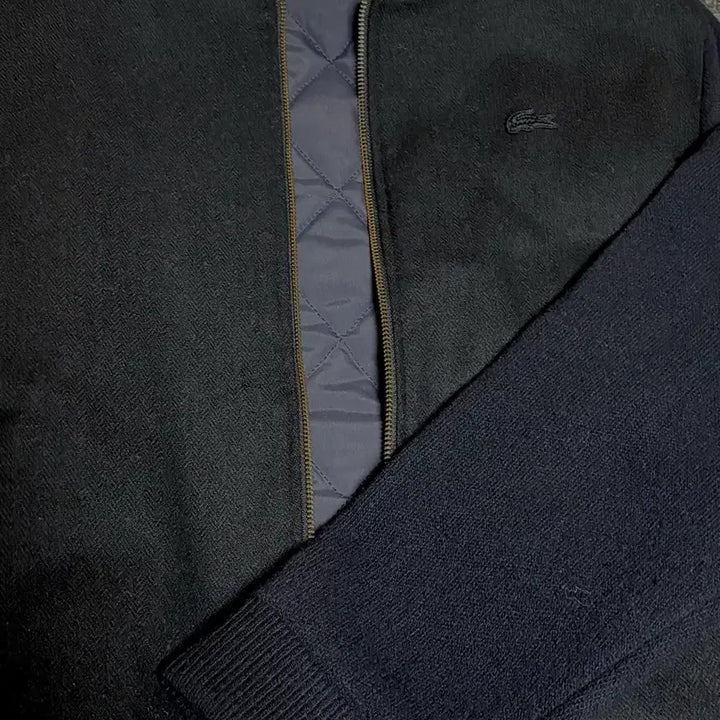 [BUNJANG] Lacoste Navy Bomber Jacket / 라코스테 네이비 봄버 자켓