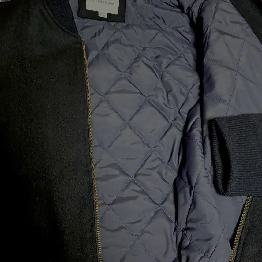 [BUNJANG] Lacoste Navy Bomber Jacket / 라코스테 네이비 봄버 자켓