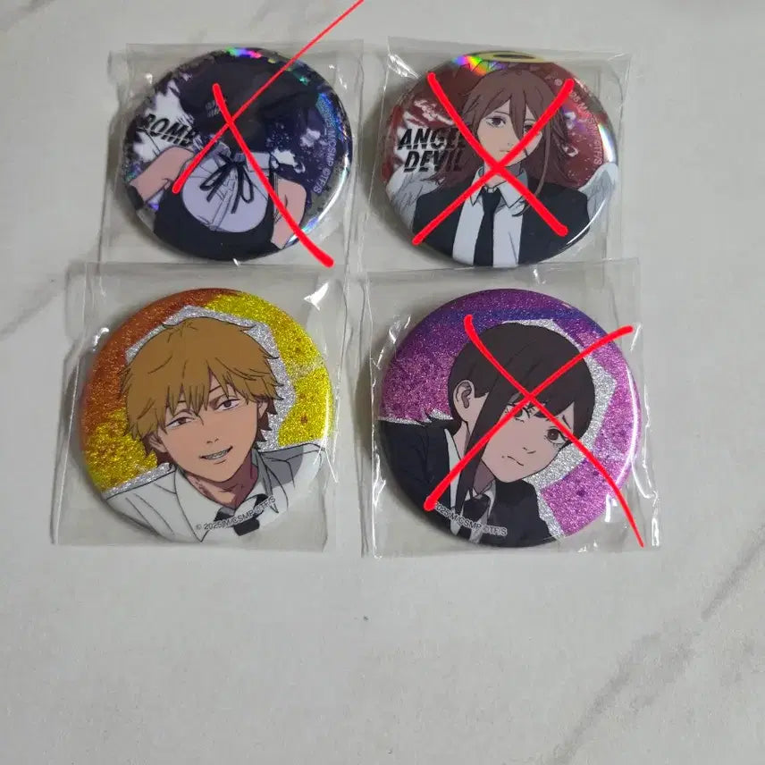 [BUNJANG] Chainsaw Man Denji Can Badge / 체인소맨 덴지 캔뱃지