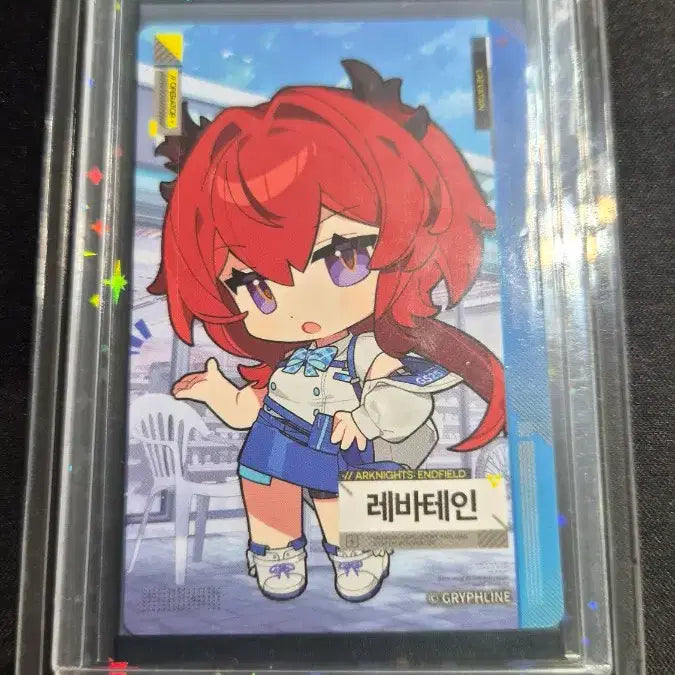 [BUNJANG] Gs25 Endfield Rebatein Photocard + Sticker Bundle Set / Gs25 엔드필드 레바테인 포토카드+띠부씰 3종 일괄 세트