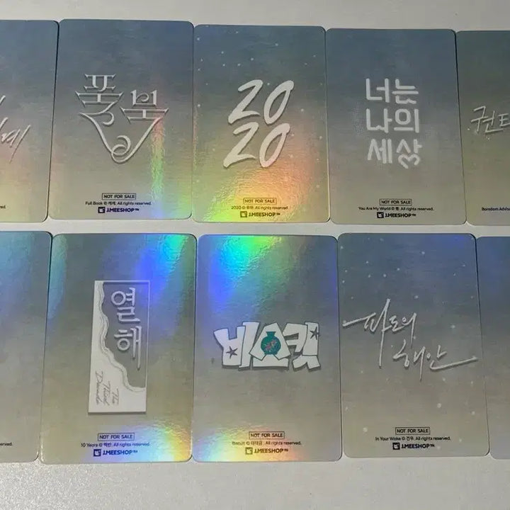 [BUNJANG] LE VOM Geunhashinyun 5th Special Photocard Thailand Version Full Set / 레봄 근하시년 5특 포토커드 태국 버전 풀세트 풀북 미혹의경계 너나세