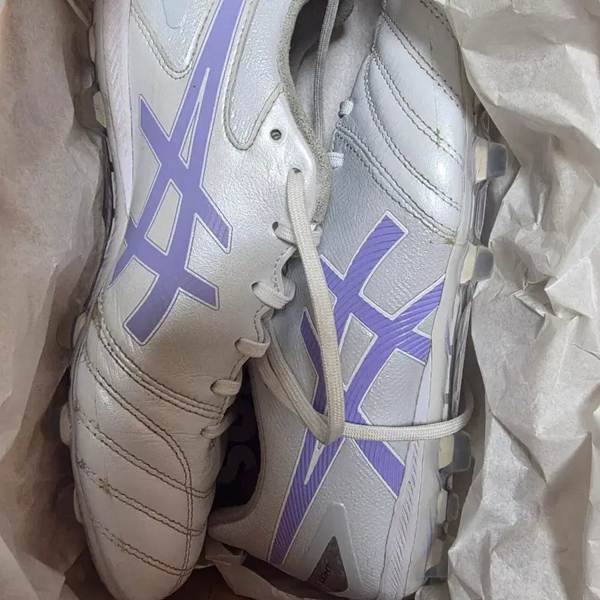 [BUNJANG] ASICS DS Light Pro AG Cleats / 아식스 ds light pro ag 245 앞코덧댐보강제품
