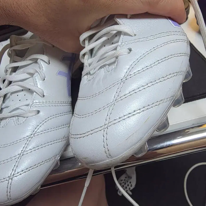 [BUNJANG] ASICS DS Light Pro AG Cleats / 아식스 ds light pro ag 245 앞코덧댐보강제품