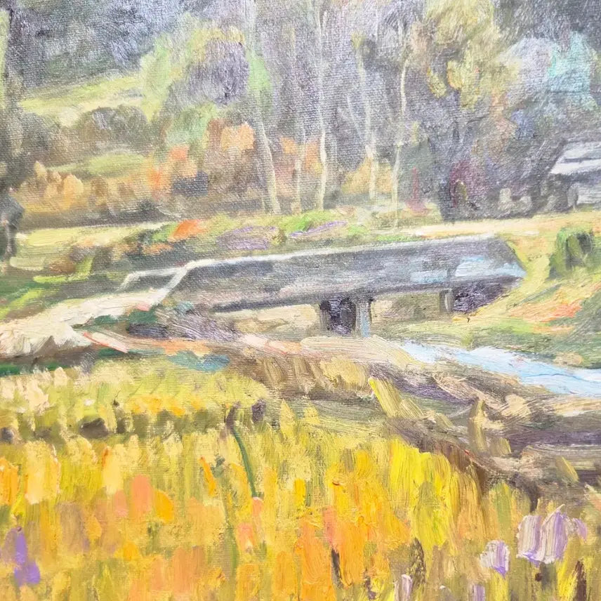 [BUNJANG] Ha Seok-man Landscape Oil Painting (No. 12) / 서양화가(하석만)산수화 유화 풍경화(12호)F