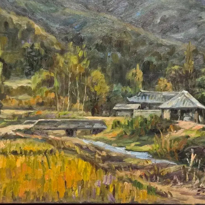 [BUNJANG] Ha Seok-man Landscape Oil Painting (No. 12) / 서양화가(하석만)산수화 유화 풍경화(12호)F
