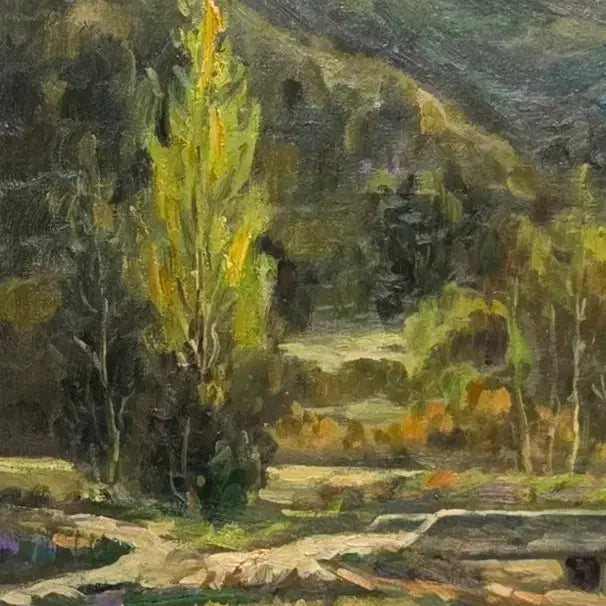 [BUNJANG] Ha Seok-man Landscape Oil Painting (No. 12) / 서양화가(하석만)산수화 유화 풍경화(12호)F