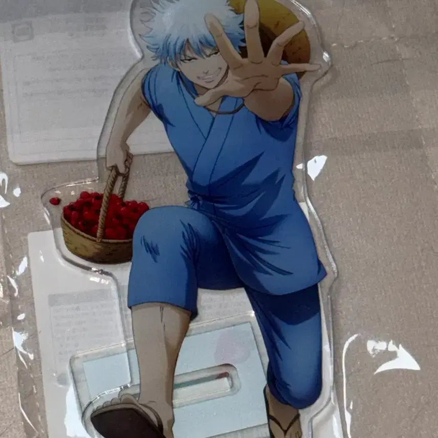 [BUNJANG] Gintama Sakata Gintoki Acrylic Stand / 은혼 쿠지비키도 딸기사냥 A상 사카타 긴토키 아크릴 스탠드