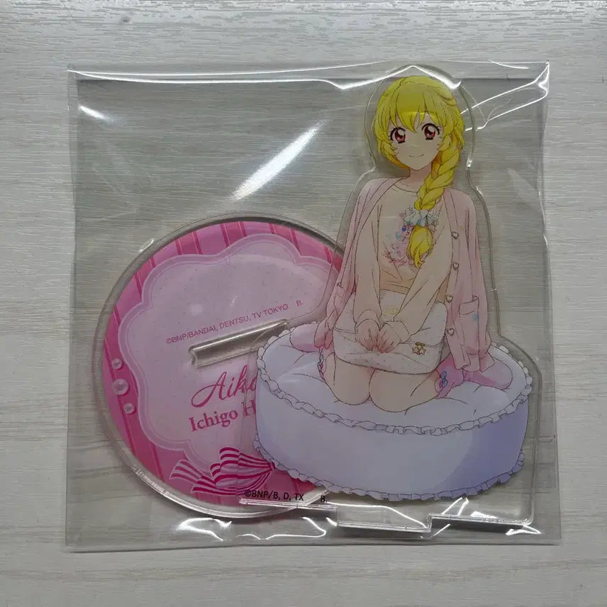 [BUNJANG] Aikatsu! Angel Sugar Ichigo Pajama Acrylic Stand / 아이카츠 아이엠스타 엔젤리슈가 룸컬렉션 파자마 이치고 아크릴 판매
