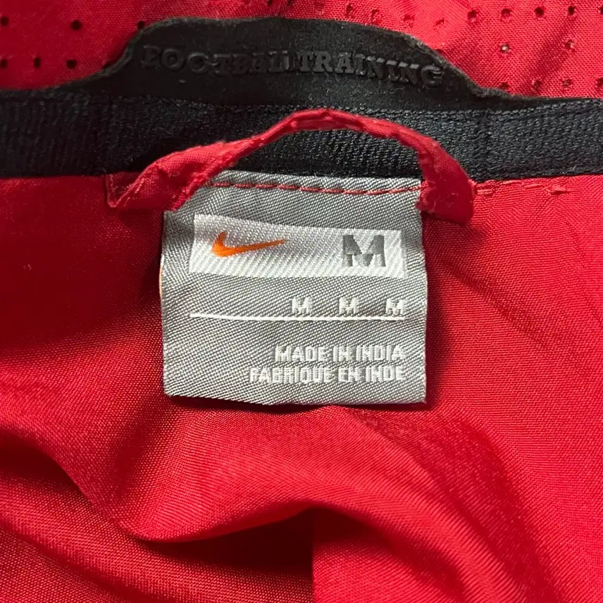 [BUNJANG] Nike Manchester United 09-10 Windbreaker Red Size M / 나이키 맨유 09-10 바람막이 레드 M