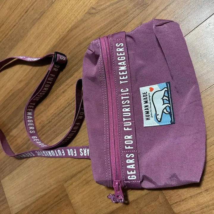 [BUNJANG] Human Made Sacoche Crossbody Bag Purple Messenger Bag / 휴먼메이드 사코슈 크로스백 퍼플 메신저백 숄더백 토트백