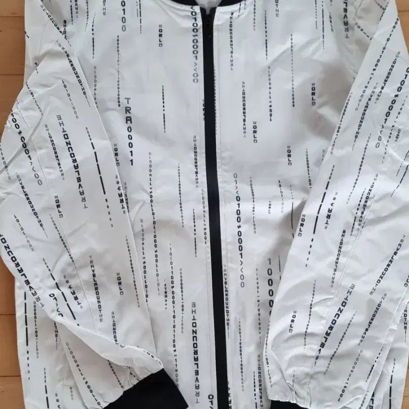 [BUNJANG] Number Print Lightweight Jacket / 번호인쇄 경량재킷(봄,가을용)