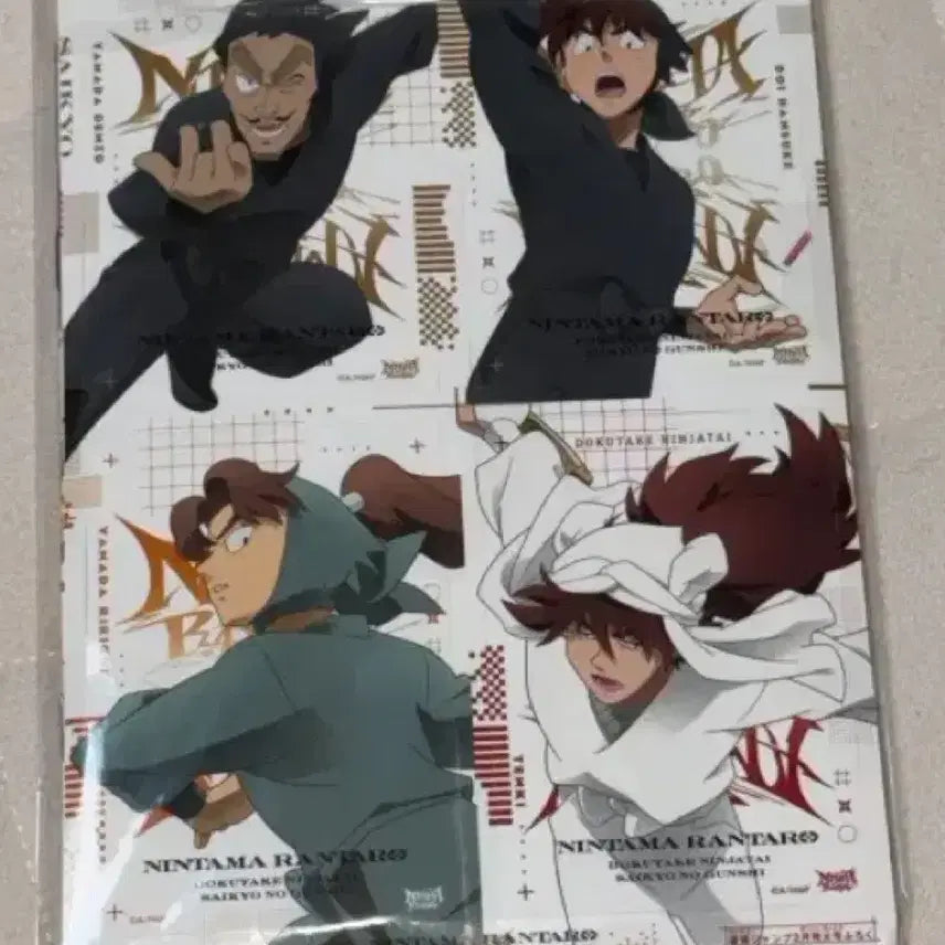 [BUNJANG] Nintama Rantaro Best Jump Supplement Sticker / 닌타마 닌자보이 란타로 최강점프 부록 스티커