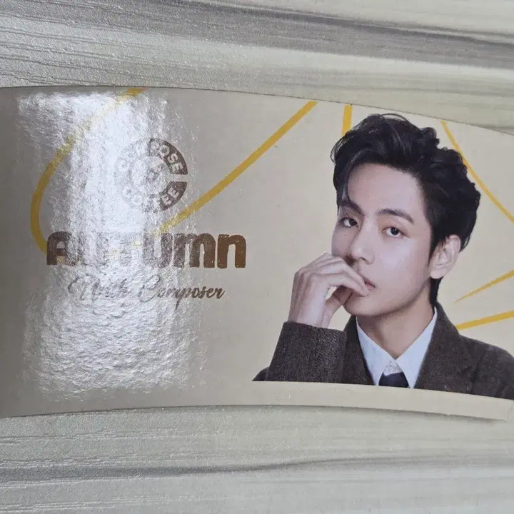 [BUNJANG] BTS V Compose Autumn Cup Holder Ver. 5c / 뷔 컴포즈 어텀 컵홀더 ver.5c autumn