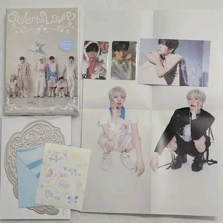 [BUNJANG] NCT WISH Jaehee Ode to Love Album First Press Limited Edition Package Photocard Set / (재희 포카 세트)엔시티위시 ode to love 앨범 초회한정반 패키지