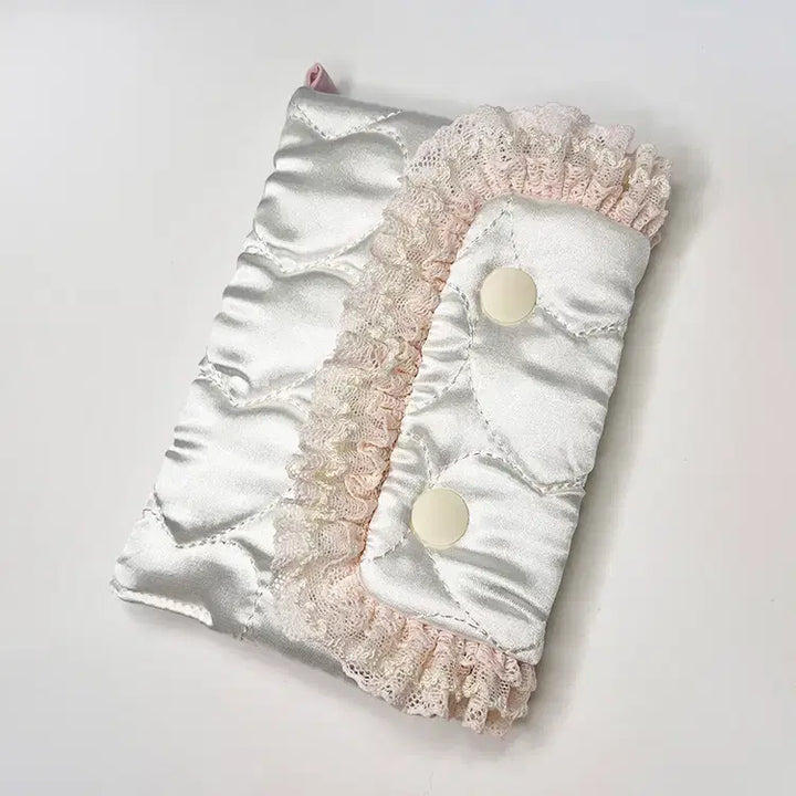[BUNJANG] E.H Lace Patchwork M5 Diary Binder / [E.H] 레이스 패치워크 M5 다이어리 바인더
