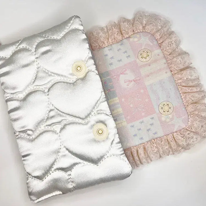 [BUNJANG] E.H Lace Patchwork M5 Diary Binder / [E.H] 레이스 패치워크 M5 다이어리 바인더