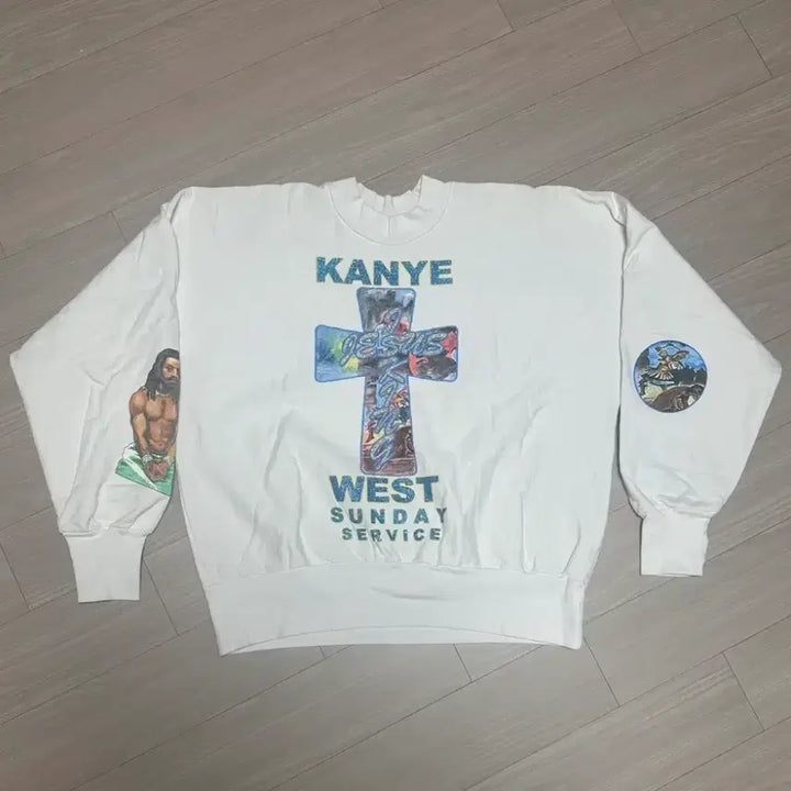 [BUNJANG] Yeezy Jesus Is King Sweatshirt [M] / 이지 Jesus Is King 맨투맨 [M]