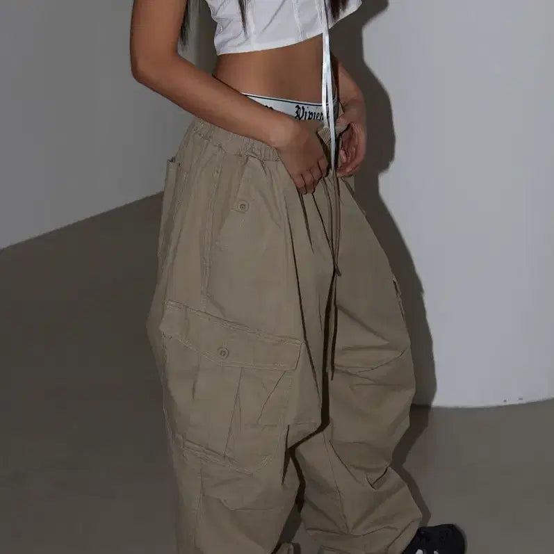 [BUNJANG] Without Summer Cargo Pants / 카고팬츠 위드아웃썸머가내스라라룸블랙업미뉴에트프롬비기닝