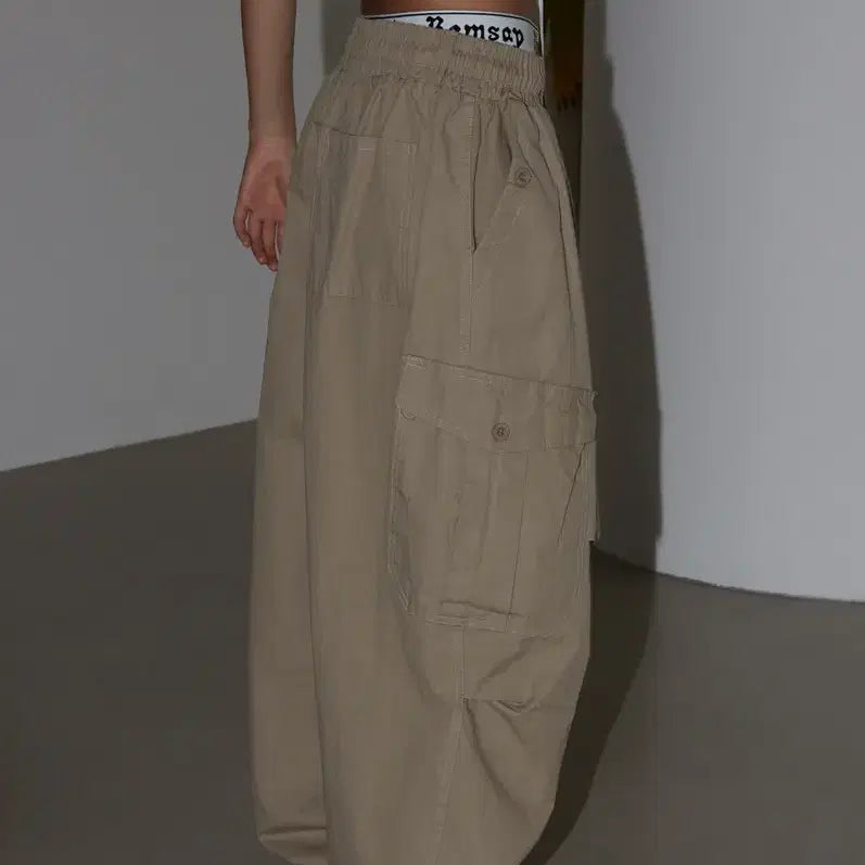 [BUNJANG] Without Summer Cargo Pants / 카고팬츠 위드아웃썸머가내스라라룸블랙업미뉴에트프롬비기닝
