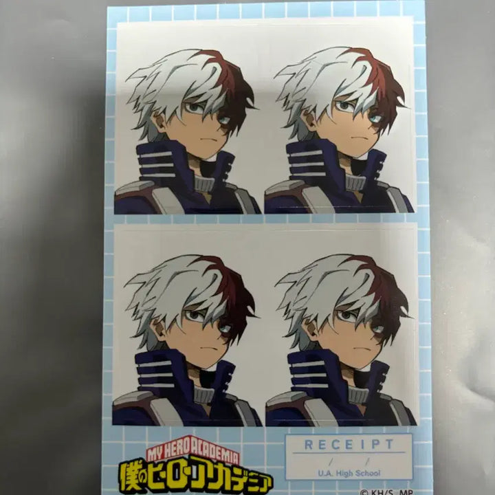 [BUNJANG] My Hero Academia Shoto Photo Sticker / 나의 히어로 아카데미아 쇼토 증명사진 스티커