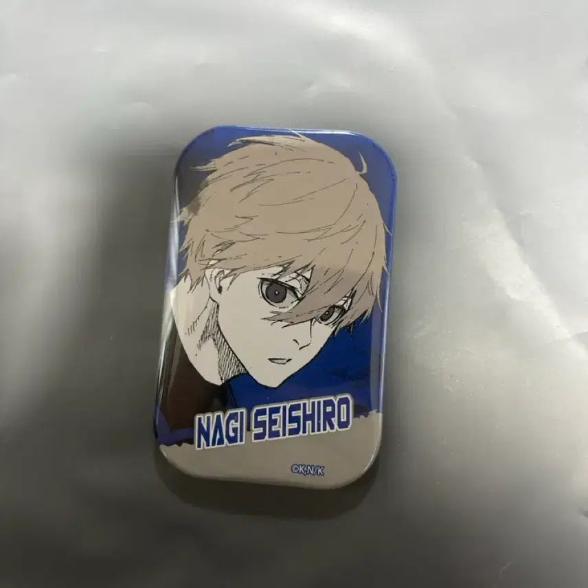 [BUNJANG] Blue Lock Seishiro Nagi Square Can Badge / 블루록 나기 세이시로 사각 캔뱃지