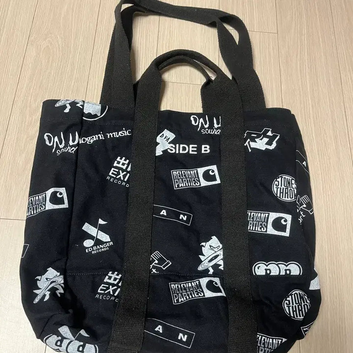 [BUNJANG] Carhartt WIP x Relevant Parties Cotton Record Bag / (거의새것) 칼하트 wip * relevant parties 레러번트 파