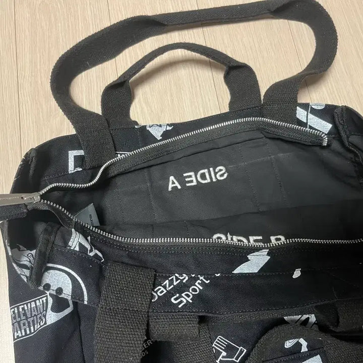 [BUNJANG] Carhartt WIP x Relevant Parties Cotton Record Bag / (거의새것) 칼하트 wip * relevant parties 레러번트 파