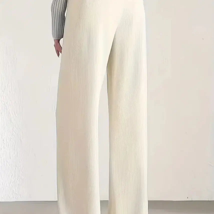 [BUNJANG] Ivory Corduroy Banding Pants (M) / 아이보리 코듀로이 밴딩 팬츠 새상품 m 55