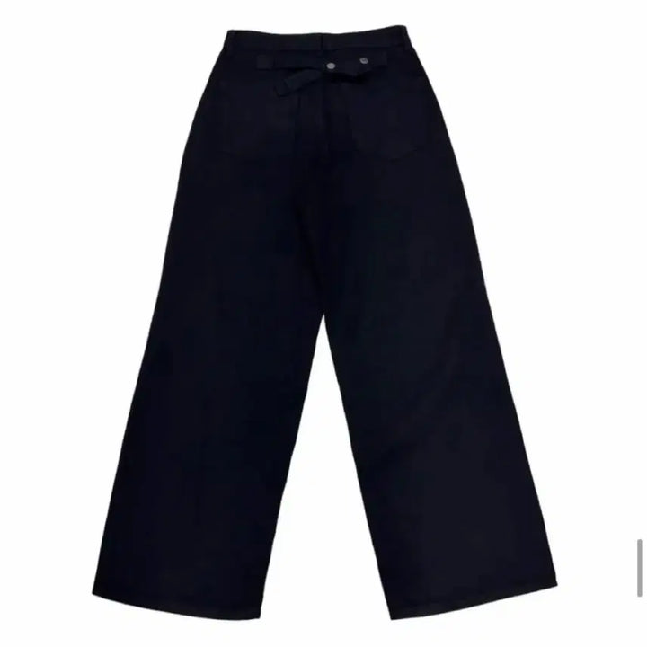 [BUNJANG] Baekpoind Black Pants (M) / 에이블리 백포인드 블랙 바지 새상품(M)