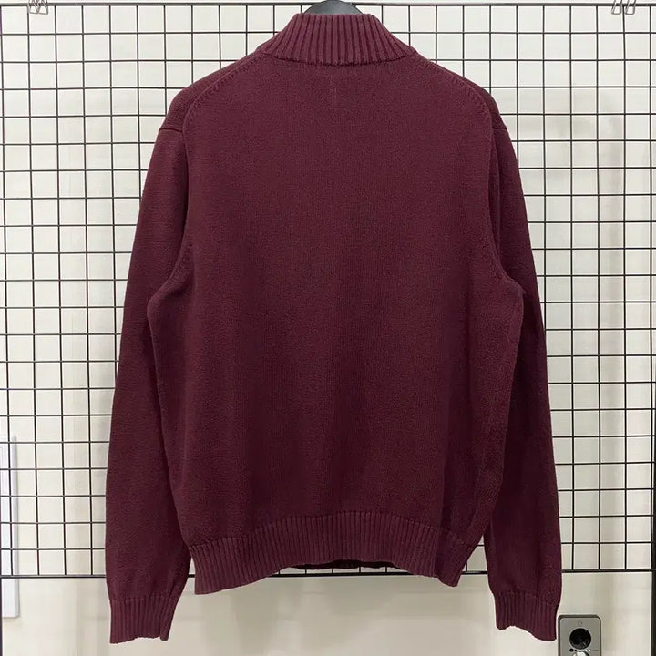[BUNJANG] Polo Ralph Lauren New Half-Zip Knit Burgundy 2XL / <2XL> 폴로 랄프로렌 신형 반집업 니트 버건디