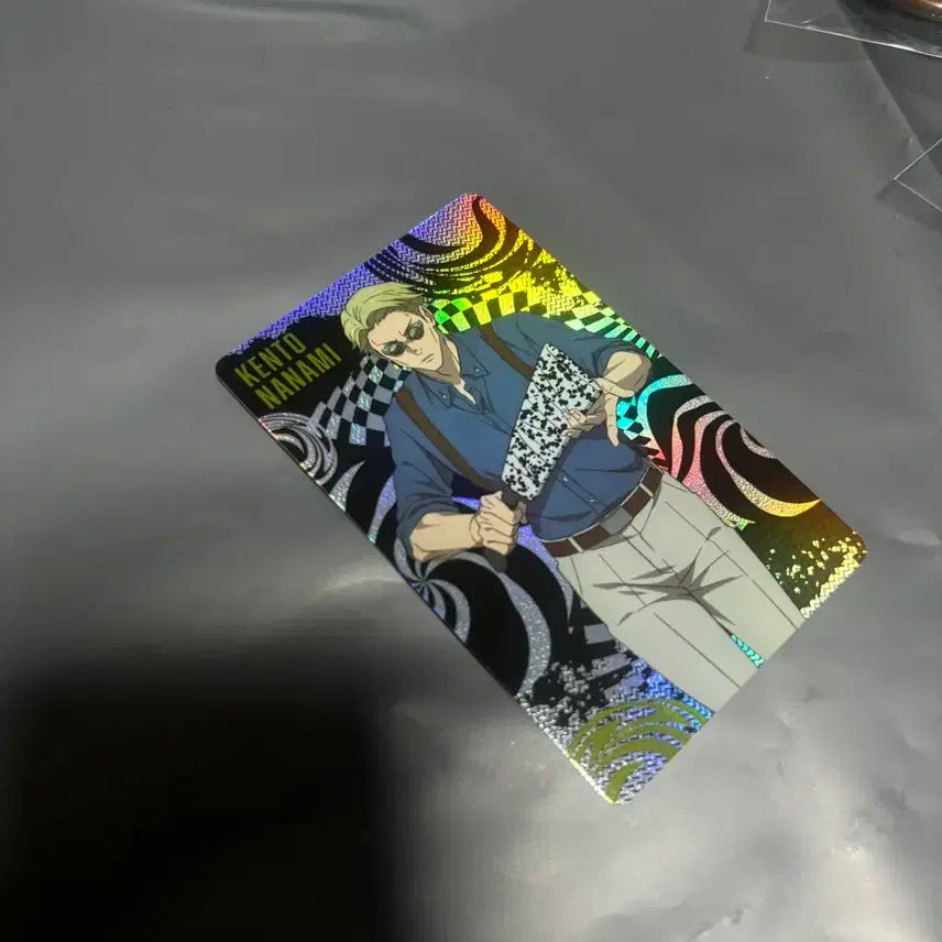 [BUNJANG] Jujutsu Kaisen Kento Nanami Hologram Card / 주술회전 나나미 켄토 홀로그램 카드