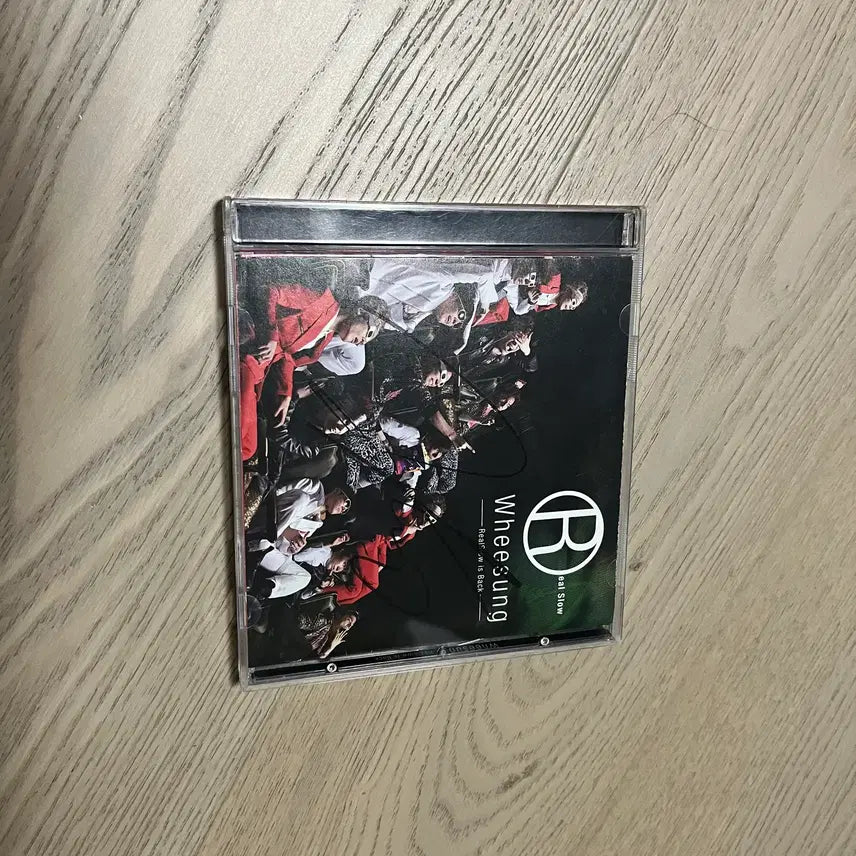 [BUNJANG] Wheesung Realslow is Back Signed Single (Thought I&