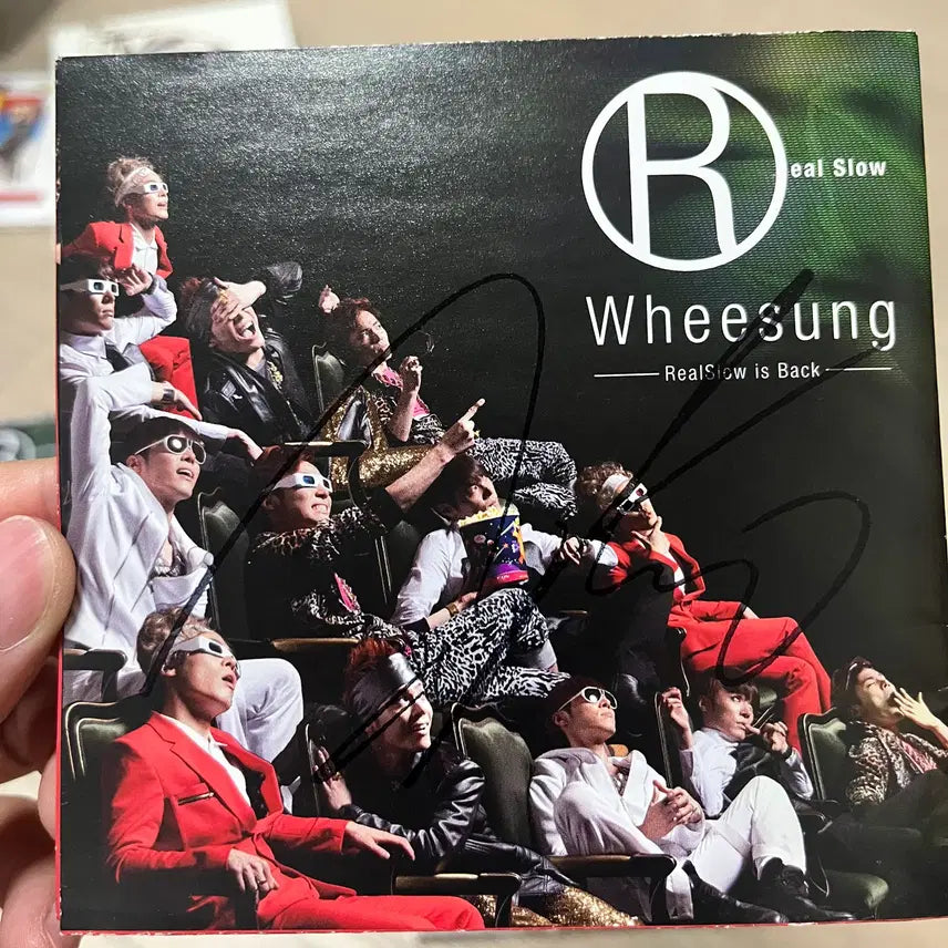 [BUNJANG] Wheesung Realslow is Back Signed Single (Thought I&
