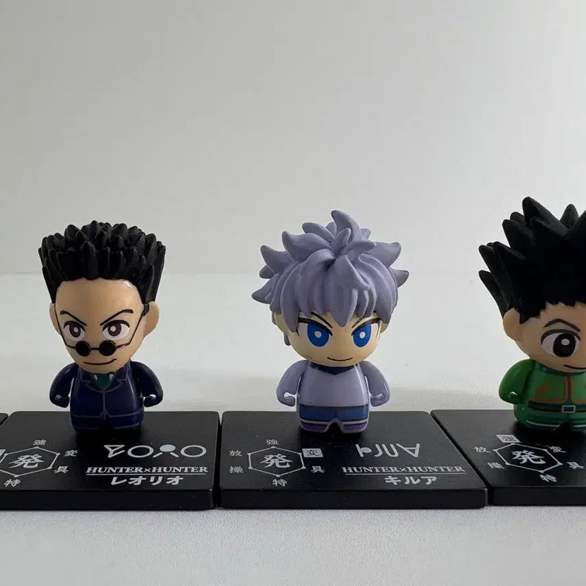[BUNJANG] Hunter x Hunter Korekyara Gacha Figure Bundle Set / 헌터 헌터 피규어 코레캬라 가챠 피규어 일괄