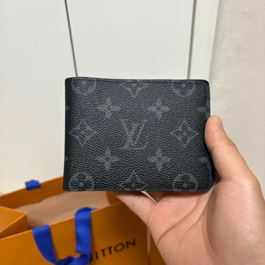 [BUNJANG] Louis Vuitton Eclipse Multiple Wallet / (새상품급, 풀구성) 루이비통 이클립스 멀티플 반지갑