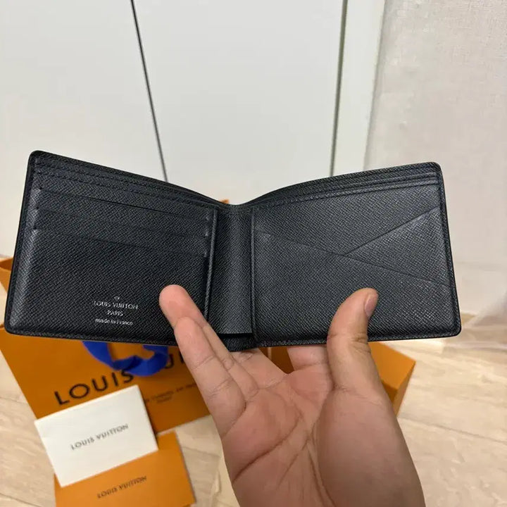 [BUNJANG] Louis Vuitton Eclipse Multiple Wallet / (새상품급, 풀구성) 루이비통 이클립스 멀티플 반지갑