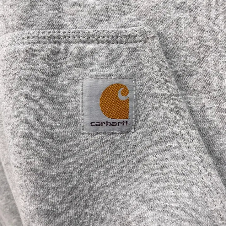 [BUNJANG] Carhartt Loose Fit Midweight Hooded Zip-Up Header Grey 2XL / <2XL> 칼하트 루즈핏 미드웨이트 후드집업 헤더그레이